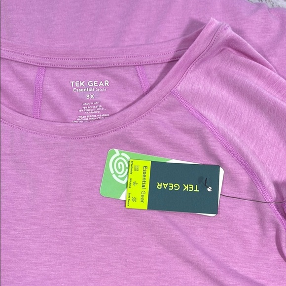 Tek Gear Pink Relaxed Long Sleeve Tee - Picture 2 of 7